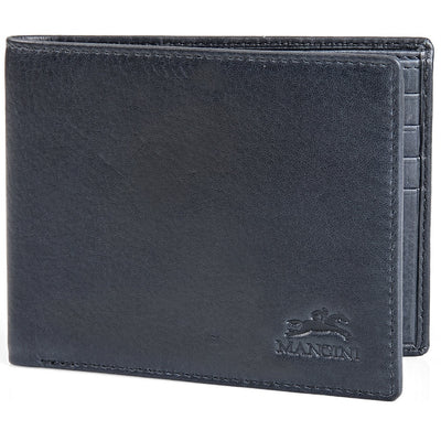 Black Classic RFID Billfold - Mancini Leather