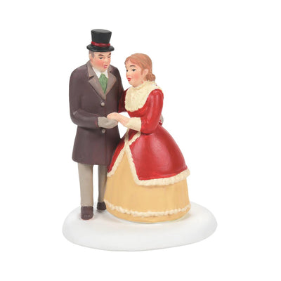 A Christmas Honeymoon Figure - Dickens Village