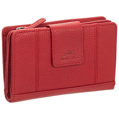 Deluxe Red Wallet - Mancini Leather