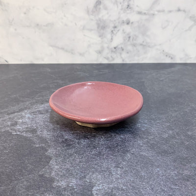 Dusty Pink Footie Pottery Dish