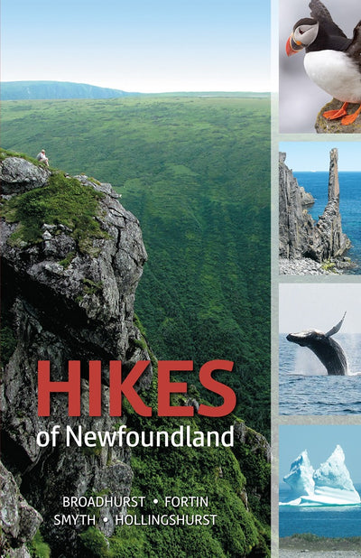 Hikes of Newfoundland Book - Broadhurst, Fortin, Smyth, Hollingshurst