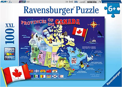 Map of Canada Kid Puzzle