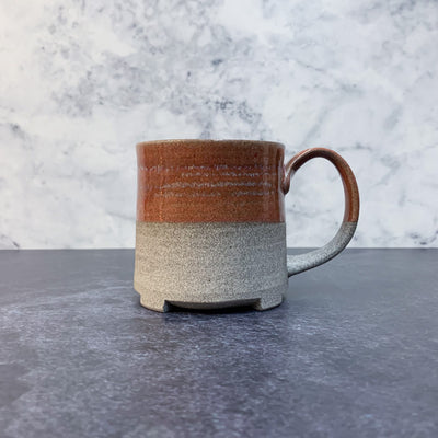 Paprika Footie Pottery Mug