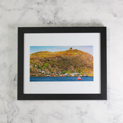 The Battery & Signal Hill Framed Print - Dennis Minty